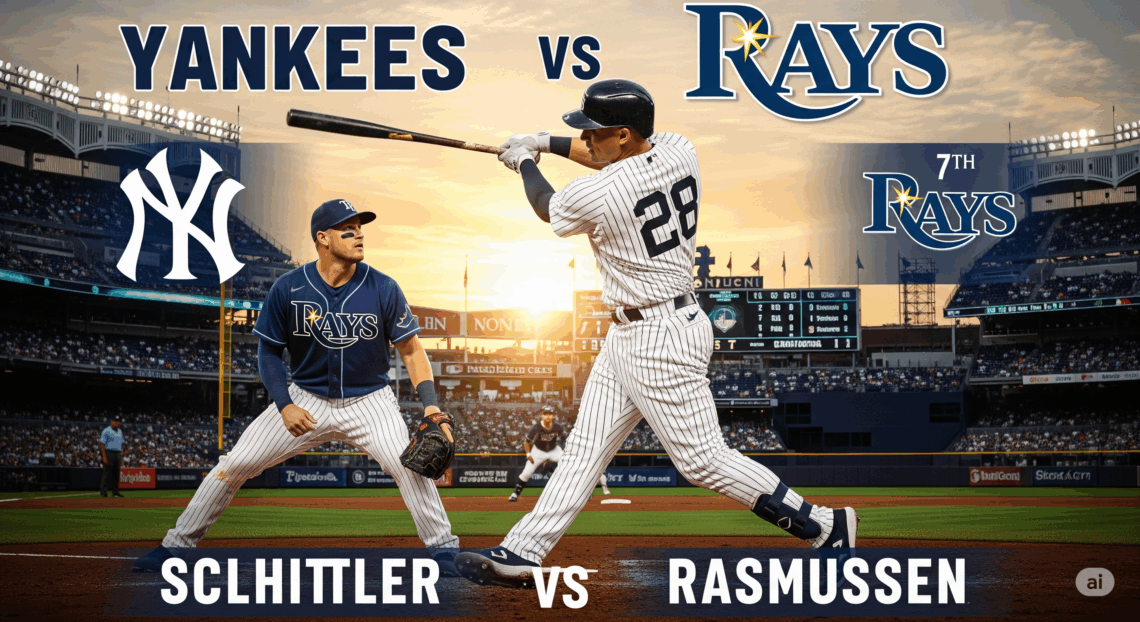 2025년 8월 21일(목요일) 예정된 뉴욕 양키스 vs 탬파베이 레이스 경기
