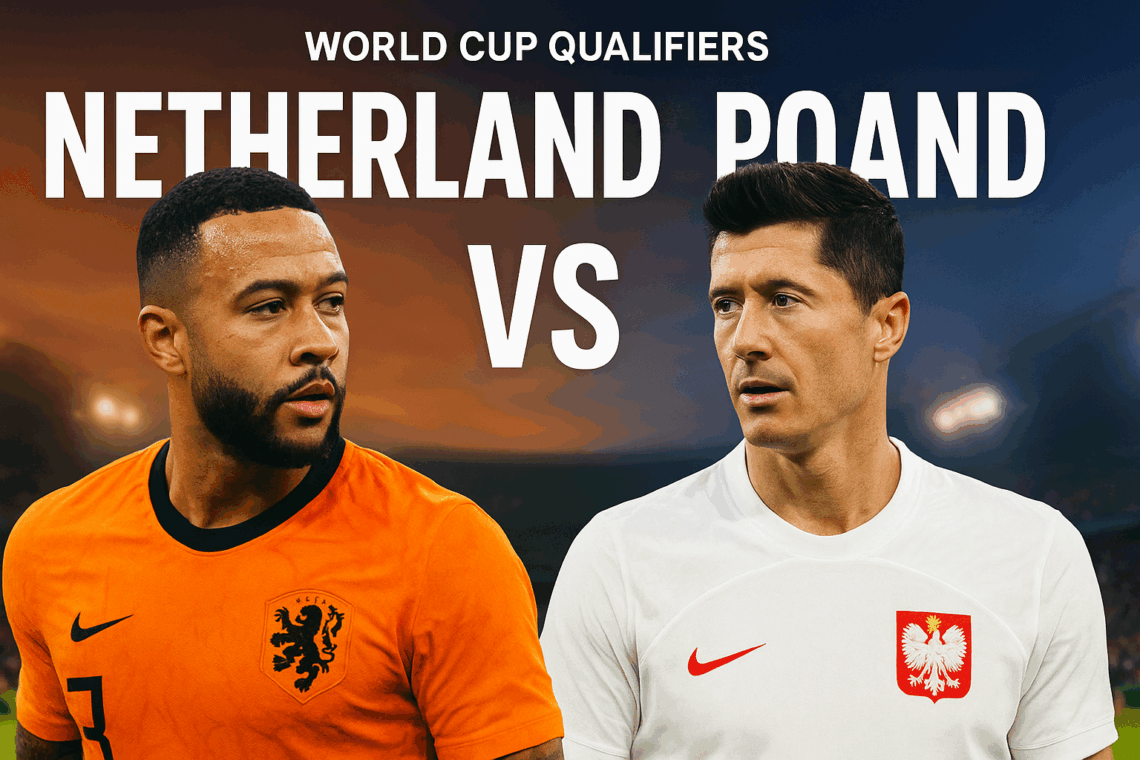 네덜란드vs폴란드 축구